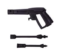 VONROC Pistolet de pulvérisation pour nettoyeur haute pression - lance de rallonge et buse réglable inclus - 60°C et 140 bar max - Pour nettoyeurs haute pression VONROC série V14