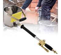 Pistolet de pulvérisation de mortier de Ciment, Pistolet à trémie de pulvérisateur de stuc 4 Pistolet de pulvérisation de Ciment de béton de plâtre de trémie de Jet pour la Peinture de Murs et de pla