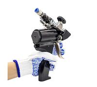 Pistolet de pulvérisation de Mousse P2 PU Pistolet de pulvérisation de Purge d'air en polyuréthane autonettoyant avec Kit d'accessoires Haute Pression,Outillage Mecanique