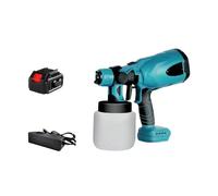 Pistolet De Pulvérisation Électrique 18V, Désinfection Domestique, Stérilisation, Pulvérisateur Peinture Portable for Batterie Effet Pulvérisation Précis(One big Battery)