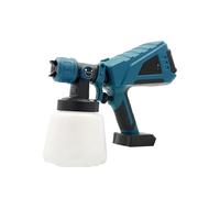 Pistolet De Pulvérisation Électrique sans Fil Bleu, 1000ml, Désinfection Domestique, Stérilisation, Pulvérisateur Peinture Portable for Batterie 18V Effet Pulvérisation Précis(One big Battery)