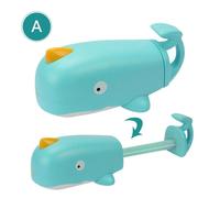 Pistolet De Pulvérisation En Forme D'animaux, Dessin Animé, Hippopotame, Baleine, Plage, Piscine D'été, Jouet D'extérieur, Jouets Pour Bébé, Canon D'eau, Salle De Bain B7d0
