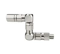 Pistolet de pulvérisation haute pression sans air en acier inoxydable, rotation à 360 degrés, accessoires de connecteur à joint pivotant pour peinture, buse à joint universel en forme de Z