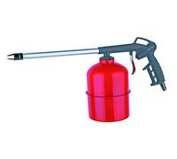 Pistolet de pulvérisation | Pistolet à air comprimé avec gobelet d'aspiration 1,0 l pour purificateur à froid, détergent, huiles de pulvérisation | Compatible avec tous les compresseurs | Raccord SK
