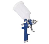 Pistolet de Pulvérisation Professionnel HVLP, Pistolet de Pulvérisation à Alimentation par gravité, Buse de 1,4 Mm, capacité de 500 ML, avec Couvercle de Buse en Laiton Résistant à l'usure et