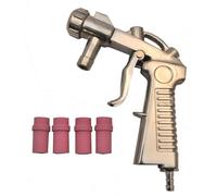 PISTOLET DE SABLAGE + 4 BUSES PISTOLET POUR CABINE DE SABLAGE ET SABLEUSE MOBILE