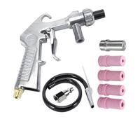 Pistolet de sablage - Kit de sablage avec buses et tuyau - Outil de sablage pour armoire - Outil professionnel