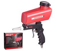Pistolet de sablage pneumatique portatif KASTOR Technic, air comprimé, entonnoir, vanne d'arrêt, pratique, pour bords bruts, coins, taches rouillées