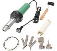 Pistolet De Soudage à Air Chaud 1600w Soudeuse en Plastique avec 4pc Plage De Température De Pointe De Soudage 30~700 °c Volume D’air 230l / Min Kit De Machine à Souder en Plastique PVC V