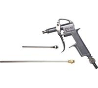 Güde 2837 DL- Pistolet de soufflage 3 pièces (boîtier en aluminium moulé sous pression, convient pour le nettoyage/soufflage avec trois buses)