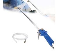 Pistolet De Soufflage D'air Robuste, Pistolet De Nettoyage De Moteur Pneumatique, Avec Tuyau De 40 Pouces, Outil Pneumatique à Grand Volume, Pulvérisation De Dégraissage Pour Compartiment(Blue)