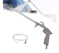 Pistolet De Soufflage D'air Robuste, Pistolet De Nettoyage De Moteur Pneumatique, Avec Tuyau De 40 Pouces, Outil Pneumatique à Grand Volume, Pulvérisation De Dégraissage Pour Compartiment(Gray)