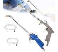 Pistolet De Soufflage D'air Robuste, Pistolet De Nettoyage De Moteur Pneumatique, Avec Tuyau De 40 Pouces, Outil Pneumatique à Grand Volume, Pulvérisation De Dégraissage Pour Compartiment(Blue+gray)