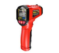 Pistolet de température infrarouge - Lecteur de portable haute température avec affichage de mesure instantanée, large plage de moins 50 à 600 degrés pour la préparation des aliments et une ut