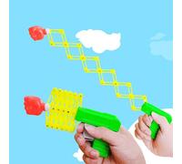 Pistolet De Tireur De Poing Rétractable, Jouet De Tir, Jouet Amusant Pour Enfants, Plastique, Fête, Festival, Cadeau Pour Le Plaisir, Jouet Classique Élastique Télescopique