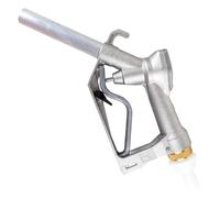 Pistolet de transfert de carburant Ama Metal : Pistolet de transfert de carburant manuel, trou de diamètre 25 mm, connexion F1", Made in Italy