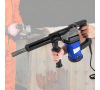 Pistolet décapant électrique à aiguilles 1100 W avec 100 aiguilles et poignée pistolet - Décapant puissant pour le nettoyage efficace des surfaces métalliques et l;élimination des résidus ( 110v)