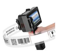 Pistolet D'imprimante À Jet D'encre Portable Intelligent Et Amélioré, 27 Langues, Avec Écran Tactile LED De 5,6 Pouces, Machine De Codage À Jet D'encre À Séchage Rapide For Code, Date, Étiquette