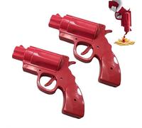 Pistolet distributeur de ketchup - Distributeur de sauce et condiments de qualité supérieure pour moutarde, barbecue, sirop, recharge rapide, outil de cuisine, restaurant, intérieur et extérieur