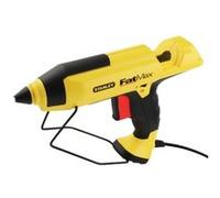 Stanley Fmht6-70418 6-Gr100 Pistolet À Colle Gamme FatMax - Bâtons de Colle 12 mm de Diamètre - Montée en Température en 2 Min - Mode Attente - Mode Hibernation - LEDs À Double Indication Noir/Jaune