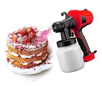 Pistolet électrique de pulvérisation de chocolat de dessert, kit de décoration de gâteau de pulvérisateur de peinture 500 W, machine de sablage de cuisson multifonction pour gâteau, décoration de choc