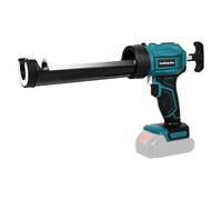 Pistolet électrique en silicone pour batterie M-Akita 18 V, pistolet à calfeutrer avec lumières LED, cartouches de 300 ml, jusqu'à 6500 N, 4 vitesses, anti-goutte, pistolet à colle sans fil pour