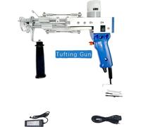 Pistolet électrique pour tufting de tapis, double fonctionnalité, vitesse réglable, FICHE EU 220V