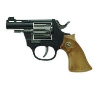 Pistolet en métal et plastique - Super 8 - 8 coups : 14.5 cm