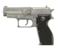 Pistolet en métal - Officer - 8 coups : 15.5 cm G