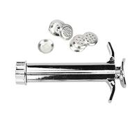 Pistolet extrudeuse d'argile en acier inoxydable de qualité supérieure, outil artisanal de sculpture de fondant robuste pour pâte polymère, céramique, modelage et décoration de