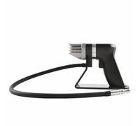 Pistolet fumoir Portable avec 162 mm de Longueur et Alimentation par Batterie, opération à Une Touche pour Fumer à Froid, Comprend Un récipient à copeaux de Bois et Une buse réglable