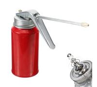 Pistolet haute pression - Distributeur de pulvérisation manuel avec bec prolongé, récipient transparent pour utilisation de lubrifiant industriel, bouteille avec pompe manuelle à prise facile |