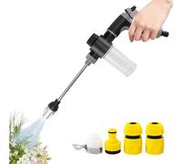 Pistolet Haute Pression Power, Conception Portable, ABS, d'aluminium, Pistolet à Eau sous Pression, Nettoyeur Haute pressión, Longue durée, pour la Maison, Le Jardin, la pelouse, l'extérie