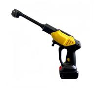 Pistolet Haute Pression sans Fil avec Auto-amorçage et Filtre Ponderé Intégré. Kit Complet : Buse Réglable 6-en-1 et Canon à Mousse Détergent pour Extérieur.