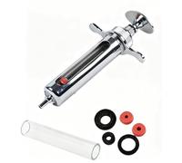 Pistolet Injecteur à Seringue pour BéTail, Dispositif D'Injection Continue RéGlable, Kit de Seringue pour Ferme/Volaille (10-100 ML)(A-30ml)