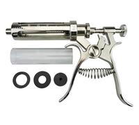 Pistolet Injecteur pour Animaux, Seringue, Doseur Automatique à RéGlage Continu pour L'Administration De Vaccins Aux Bovins, Ovins Et Porcins(20ml)