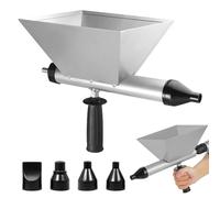 Pistolet Joint Électrique Portable, Jointoyeuse Pistolets à Calfeutrer, avec 4 Buses Machine a Crepir Jointoyeuse pour Le Jointoiement de Mortier de Murs en Pierre et de Sols