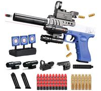 Pistolet Jouet Enfants,Mousse Soft Bullet Gun Jouet M416,Mousse Pistolet,rechargement Manuel,Soft Bullet Toy Gun Pistolet pour 12+ Cadeaux Enfants