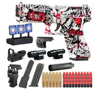 Pistolet Jouet Enfants,Mousse Soft Bullet Gun Jouet M416,Mousse Pistolet,rechargement Manuel,Soft Bullet Toy Gun Pistolet pour 12+ Cadeaux Enfants