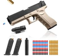 Pistolet Jouet,EVA Mousse Jouet Blaster,Pistolet Jouets Mousse,Pistolets à Balle Molle,Blaster en Mousses Souple,Pistolets à Balles Souples,l'entraînement en Sécurité ou au Jeu,pour 14 +