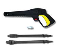 Pistolet Lavor S'09 avec lance variable et rotative, adaptateur 1/4" inclus, compatible nettoyeurs haute pression