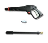 Pistolet Lavor S'10Y avec mécanisme en laiton, Lancia Rotox et adaptateur 1/4" - Kit professionnel définitif (Pistola S'10Y + Lancia Rotox + Adaptateur 1/4")