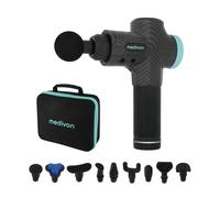 Medivon Pistolet massage musculaire Gun Active X MV-GUNACTIVEX Sans fil 30 vitesses 10 embouts 1 pcs