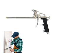 Pistolet Mousse Polyurethane,Pistolet à Mousse PU Extensible,Pistolet à Mousse de Construction,Pistolet pour Mousse de Pulvérisation,Pistolets à Mousse Expansive PU pour Remplissage Et l'Étanchéité
