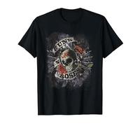 Pistolet N' Roses Officiel Firepower T-Shirt, Homme, Noir, M