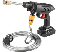 Pistolet Nettoyeur Haute Pression, Nettoyeur Haute Pression Portable Léger sans Fil Nettoyeur Haute Pression Jet Washer 2000 W sans Fil 100 Bars pour Laver Les Voitures/clôtures/bardage