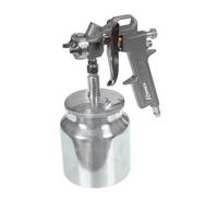 Pistolet peinture par succion godet inférieur pour compresseur