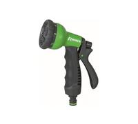 Pistolet pomme multijets d'arrosage, bi-matière avec revêtement antidérapant Soft-Touch