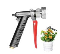 Pistolet pour tuyau robuste | Accessoire pour irrigation avec poignée antidérapante et 2 modes réglables | Buse haute pression pour tuyau, utilisation extérieure, lavage de voiture, irrigation