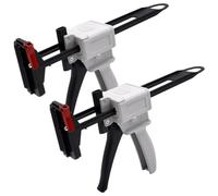 Pistolet presse-tube pour dentifrice, distributeur manuel de pâte en Silicone, pour extraire efficacement les mastics et colles de dentifrice, paquet 2 (en boîte)